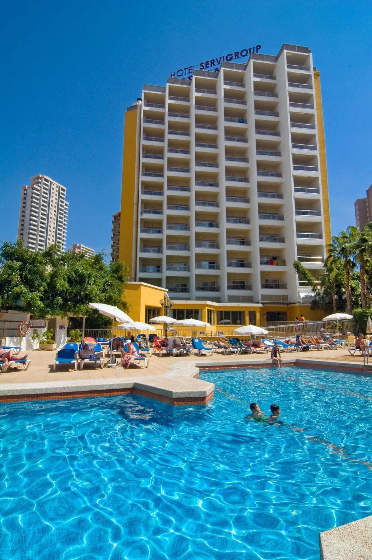 Hotel Servigroup Castilla Benidorm Exterior foto